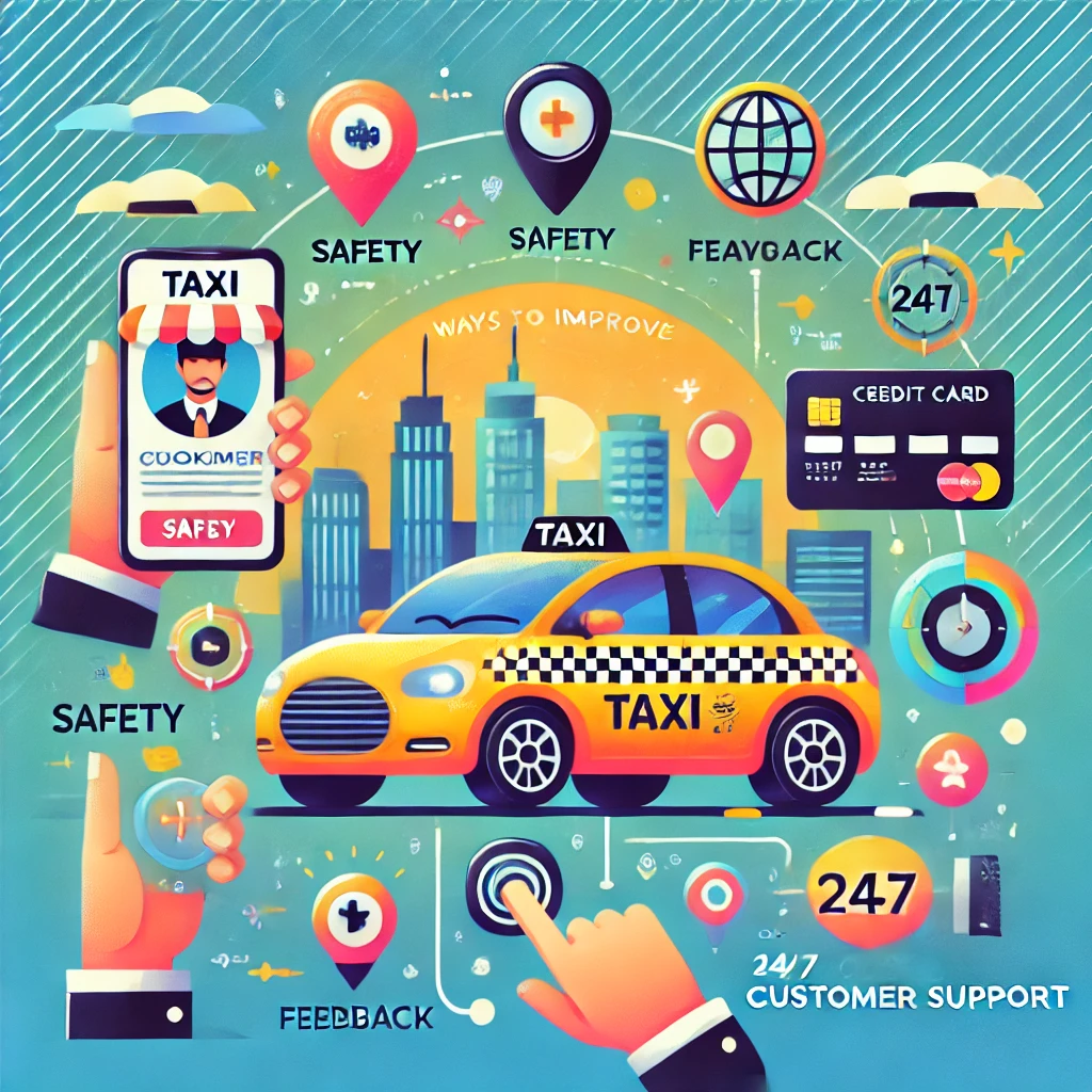 Improve taxi customer service