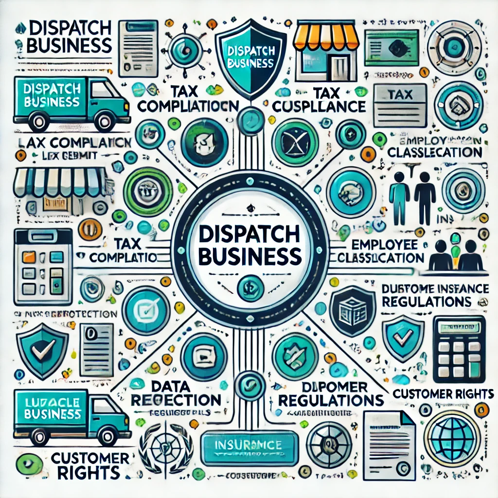 Dispatch business legal requirements