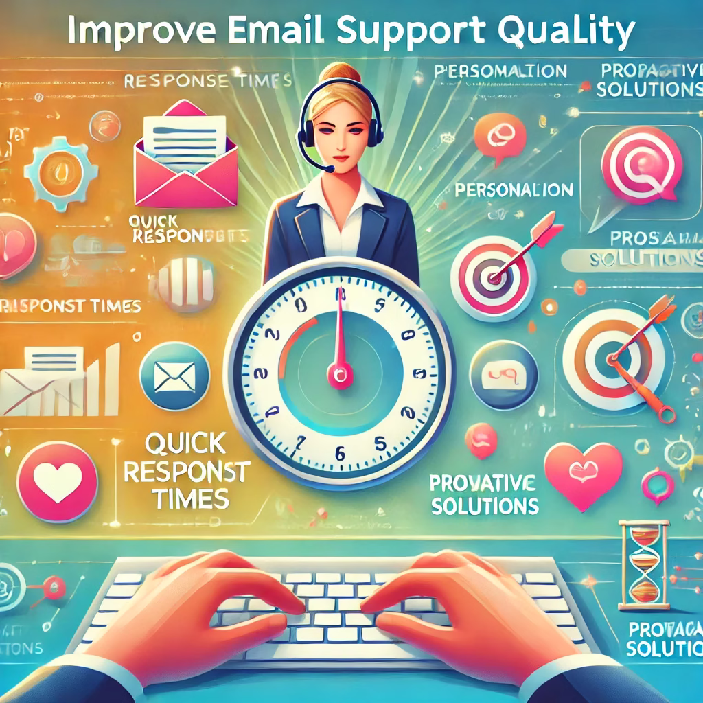 Improve email support quality
