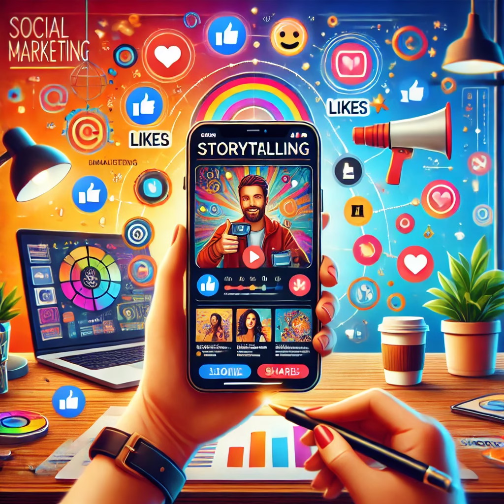 Storytelling social media marketing