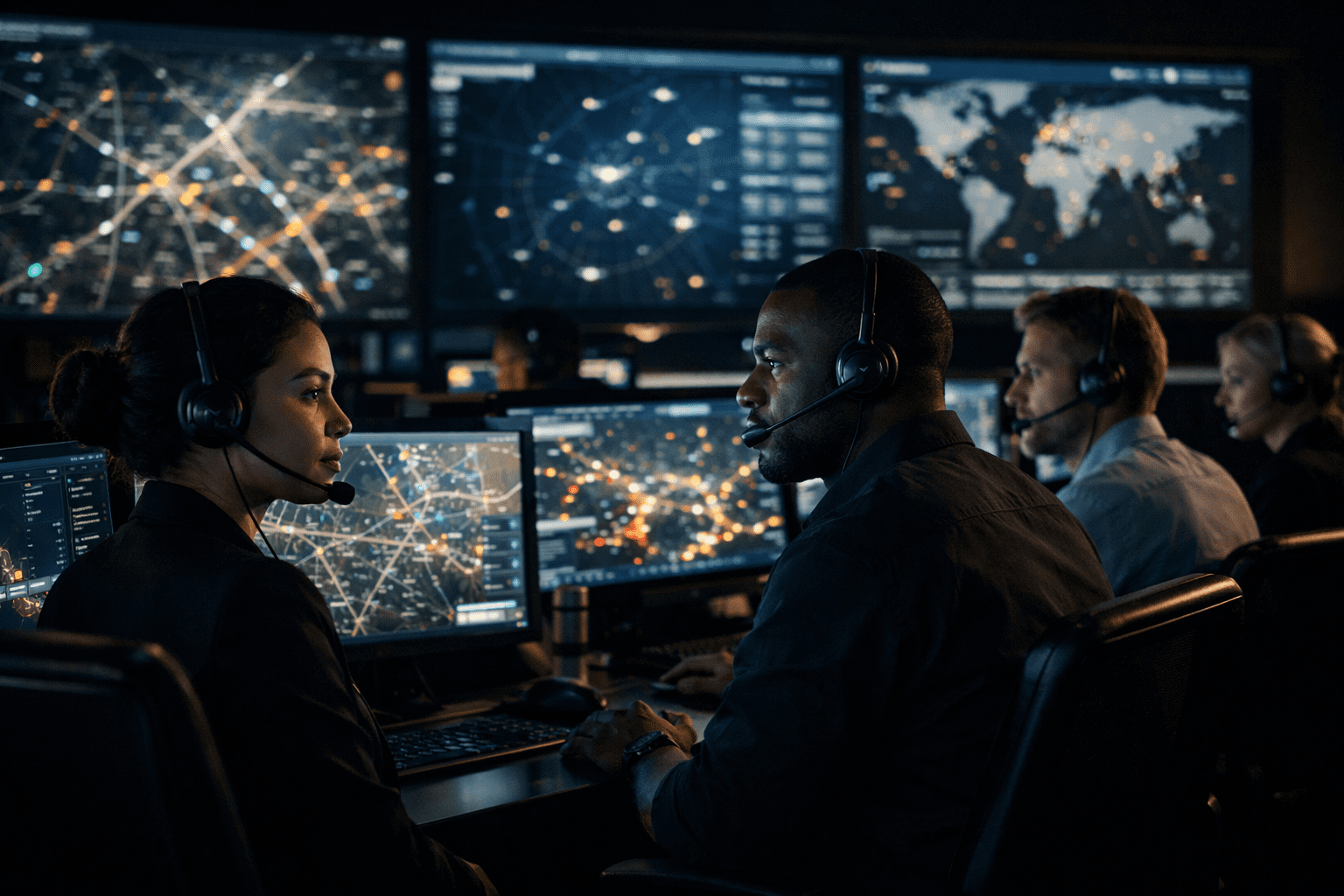 Offshore dispatch and customer support